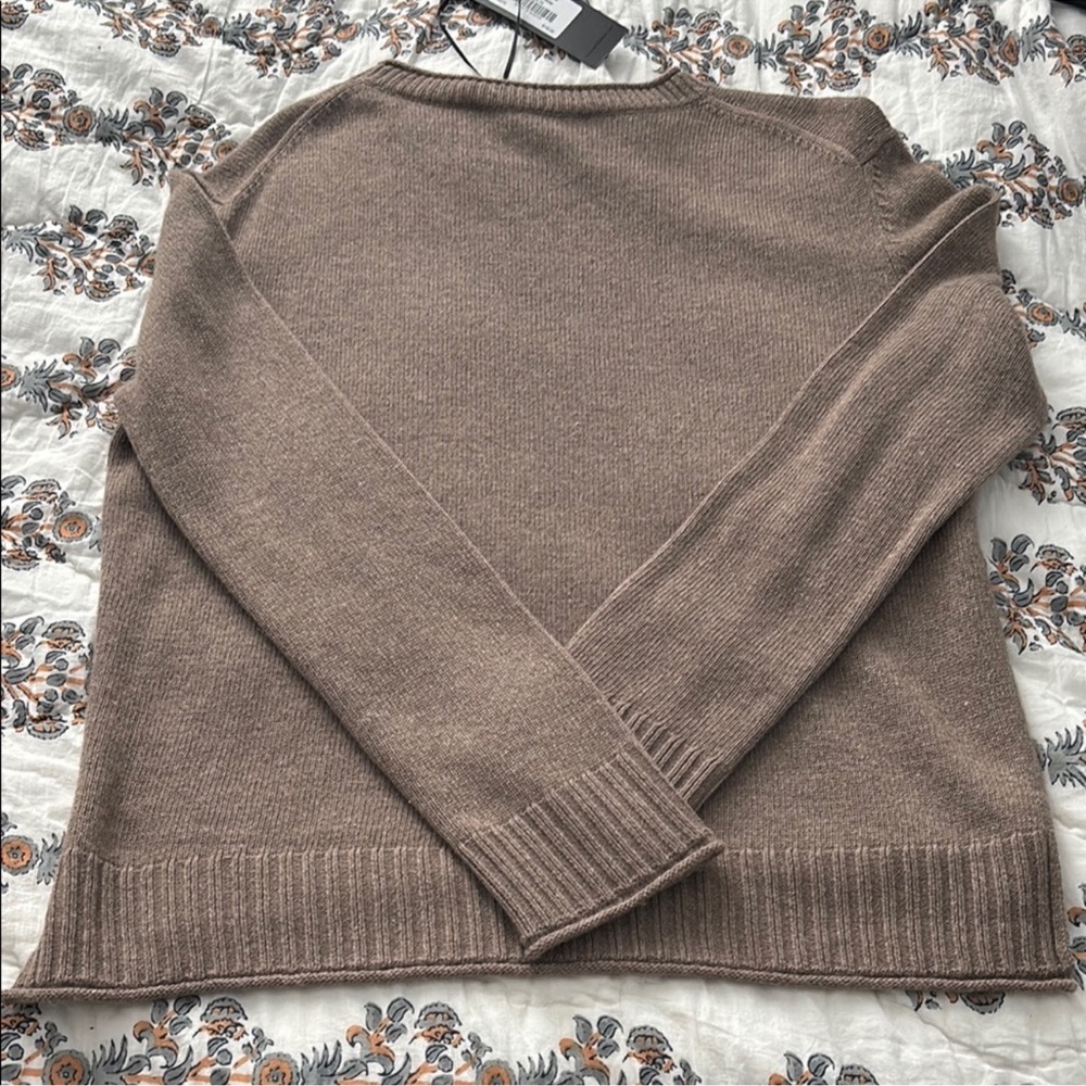 Jenni Kayne Taupe Knit Everyday Sweater - Picture 2 of 2